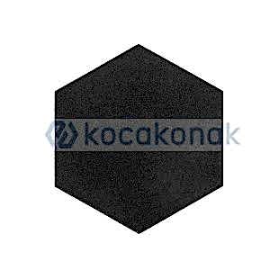 KAUÇUK ALTIGEN 40*40 2 CM SİYAH