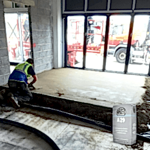  ARDEX A 29 İç ve dış mekanlar için hızlı sertleşen şap çimentosu